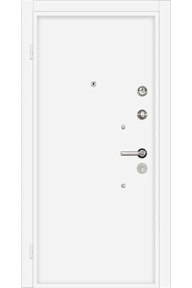 DORTURK ÇELİK KAPI SİSTEMLERİ Dış Iklim Kapısı, Yağmura Güneşe Dayanıklı Çelik Kapı Sağ 10